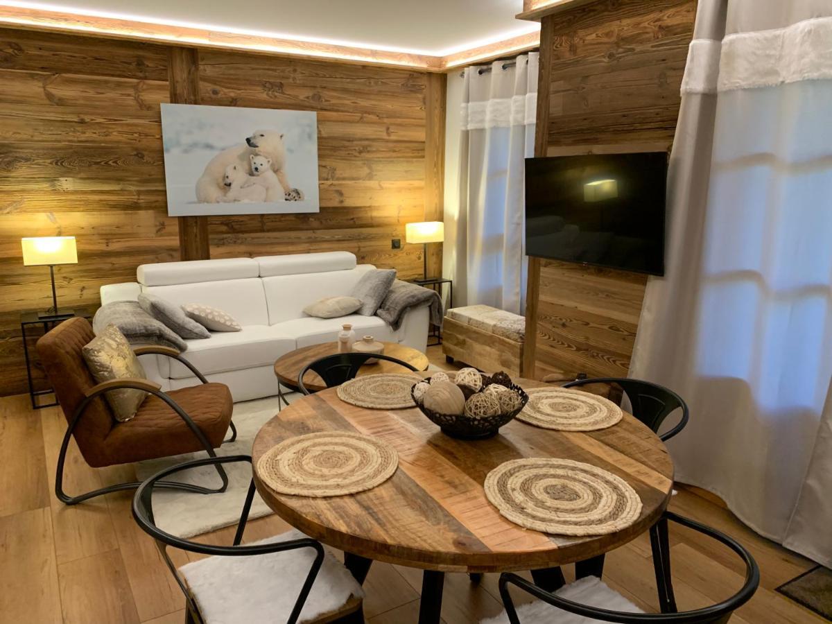 Appartement Luxe Prince Des Cimes Arc 1950 Piscine Interieure Et Exterieure Les Arcs  外观 照片