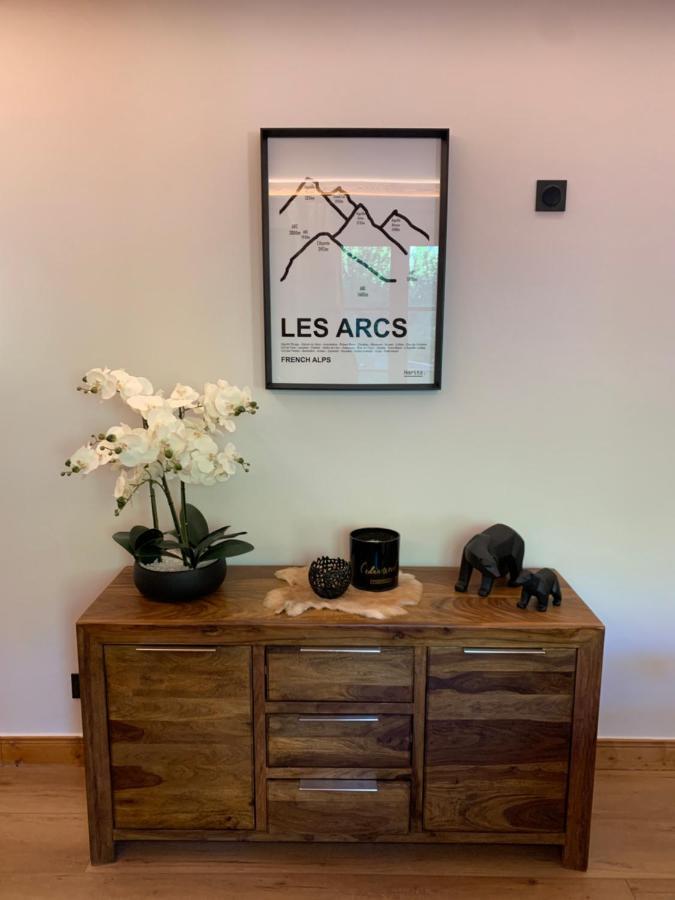 Appartement Luxe Prince Des Cimes Arc 1950 Piscine Interieure Et Exterieure Les Arcs  外观 照片